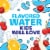 Capri Sun Roarin' Waters Fruit Punch Wave Flavored Water Kids Drink Pouches Perspective: back
