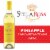 Stella Rosa Pineapple Semi-Sweet Moscato Italian White Wine Perspective: back