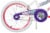 Dynacraft Children's Fire Fly Bicycle - White/Purple/Pink Perspective: back
