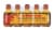 Fireball Wine Based Cinnamon Whisky Ready to Drink Cocktail Perspective: back
