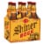 Shiner® Bock American-style Amber Lager Craft Beer Perspective: back