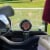Mr. Heater MH4GC 4000 BTU Radiant Propane Portable Golf Cart Cup Holder Heater Perspective: back