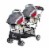 Baby Trend Snap N Go SG33100 Universal Infant Car Seat Frame - Double, Black Perspective: back