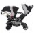 Baby Trend Sit N Stand Travel Toddler & Baby Double Stroller, Millennium Orange Perspective: back