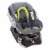 Baby Trend CS43710A EZ Flex-Lock 30 Pound Infant Car Seat with Car Base, Carbon Perspective: back