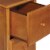 Knob Hill 2 Drawer Wood File Cabinet in Antique Cherry Perspective: back