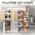 Rev-A-Shelf 24 Inch Wood Full Circle Corner Cabinet Lazy Susan w/ Steel Bearings Perspective: back