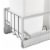 Rev-A-Shelf Double Pull Out Kitchen Cabinet 35 Qt Trash Can, 5349-18DM-2 Perspective: back
