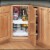 Rev-A-Shelf 6072-24-11-52 24 Inch 2 Tier Full Circle Lazy Susan, White Polymer Perspective: back