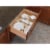 Rev-A-Shelf 39x21 Trimmable Pegboard Drawer Organizer with 16 Pegs, 4DPS-3021 Perspective: back