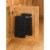 Rev-A-Shelf Undersink Door Mount Towel Bar, Chrome Perspective: back
