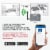 Mighty Mule WiFi Plug-In Wireless Smart Bridge MMS100 Perspective: back