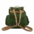 Bodhi Drawstring Flap Backpack - Army Green Perspective: back