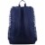 Fuel Wide Mouth Bungee Backpack - Chevron Deep Cobalt Perspective: back
