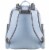 Bodhi Baby Bond Street Diaper Backpack - Light Blue Chambray Perspective: back