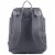 Bodhi Baby Lafayette Street Diaper Backpack - Ash Grey Perspective: back
