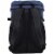 Fuel Barrier Top-Loading Backpack w/ Insulated Zip-Cooler Flap Pocket - Blue Perspective: back