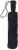 ShedRain Windjammer® Vented Auto-Open and Auto-Close Compact Umbrella - Black Perspective: back