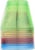 Sensations Plastic Tumbler Glasses - 12 Pack - Assorted Perspective: back