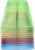 Sensations Plastic Tumbler Glasses - 12 Pack - Assorted Perspective: back