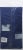 Sensations Plastic Lined Tablecover 54x108" - Navy Blue Perspective: back