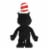Aurora Small Black Dr. Seuss 8 inch Cat In The Hat Armature Whimsical ...