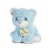 Aurora World Precious Moments Charlie Bear With Rattle So Beary Sweet Plush, Blue, 8.5" Perspective: back