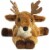 Aurora World Flopsie Animal Plush, White Tailed Buck Perspective: back