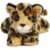 Amazon Jaguar Mini Flopsie 8" by Aurora Perspective: back