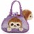 Aurora - Pet Carrier - 7" Peek-A-Boo Plush Sloth Perspective: back