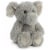 Aurora Elephant Plush, Grey Perspective: back