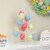 Northlight 14.25 White and Pink Floral Cut Out Easter Egg Tree Tabletop Decor Perspective: back