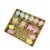 Northlight Club Pack of 13 Pastel Pink and Yellow Painted Floral Easter Spring Decor 10 Perspective: back
