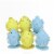 Northlight Set of 6 Yellow and Blue Chicken Egg Easter Decor 3 Perspective: back