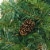Northlight Pre-Lit Dakota Red Pine Artificial Commercial Christmas Wreath - 6' - Clear Perspective: back