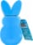 Peeps Marshmallow Scented Bubble Bunny - Blue Perspective: back