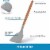 Zulay Kitchen Premium Silicone Spatula (12.5 inch) - Flexible & Heat Resistant Rubber Spatula Perspective: back