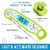 Zulay Kitchen Digital Meat Thermometer - Green Perspective: back