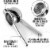 Zulay Kitchen Extra Large Heavy Duty Stainless Steel Lemon Squeezer Perspective: back