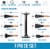 Zulay Kitchen Non Stick Nylon Kitchen Utensil Set With Rotating Stand (7-piece) Perspective: back