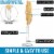 Zulay Kitchen Milk Frother With Holster Stand - Maple Perspective: back