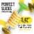Zulay Kitchen Stainless Steel Pineapple Corer - Light Green Perspective: back