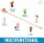 Zulay Kitchen Cocktail Spoon - Gold Perspective: back