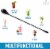 Zulay Kitchen Cocktail Spoon - Black Perspective: back