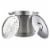 IMUSA Tamale and Seafood Steamer - Silver Perspective: back
