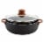 Imusa Stone Caldero with Lid - Black Perspective: back