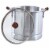 IMUSA Steamer and Glass Lid Perspective: back