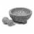 IMUSA Molcajete Granite Gray Perspective: back