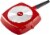 IMUSA Cast Aluminum Square Griddle - Red Perspective: back