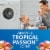 XTRA Tropical Passion Liquid Laundry Detergent Perspective: back